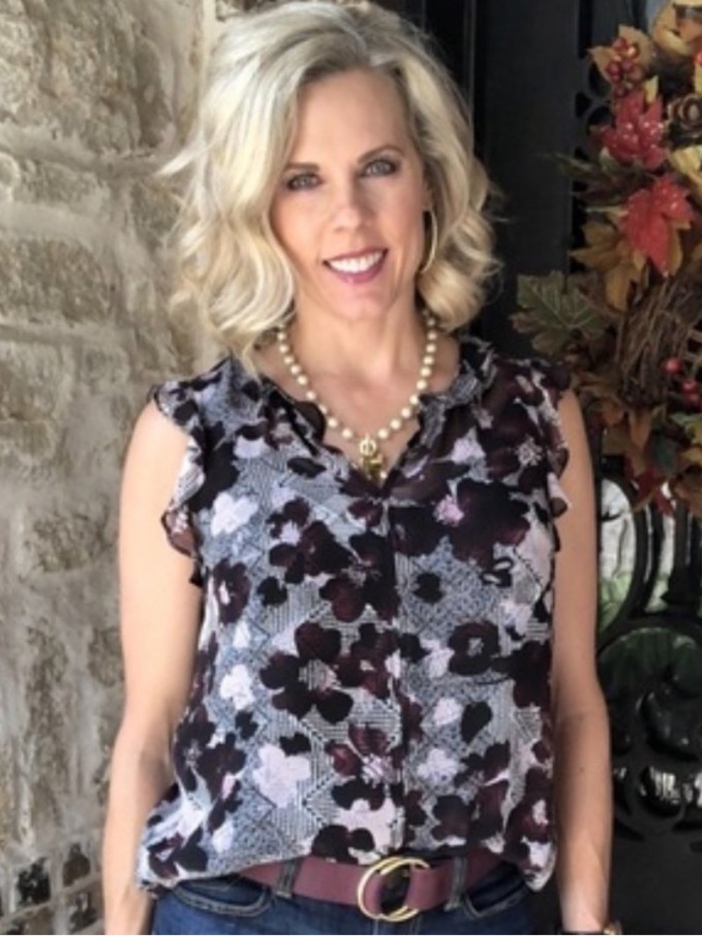 CABI Floral Weaver Flutter Blouse
Style 3618
